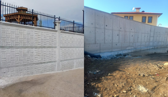 İstinat ve Bahçe Duvarı